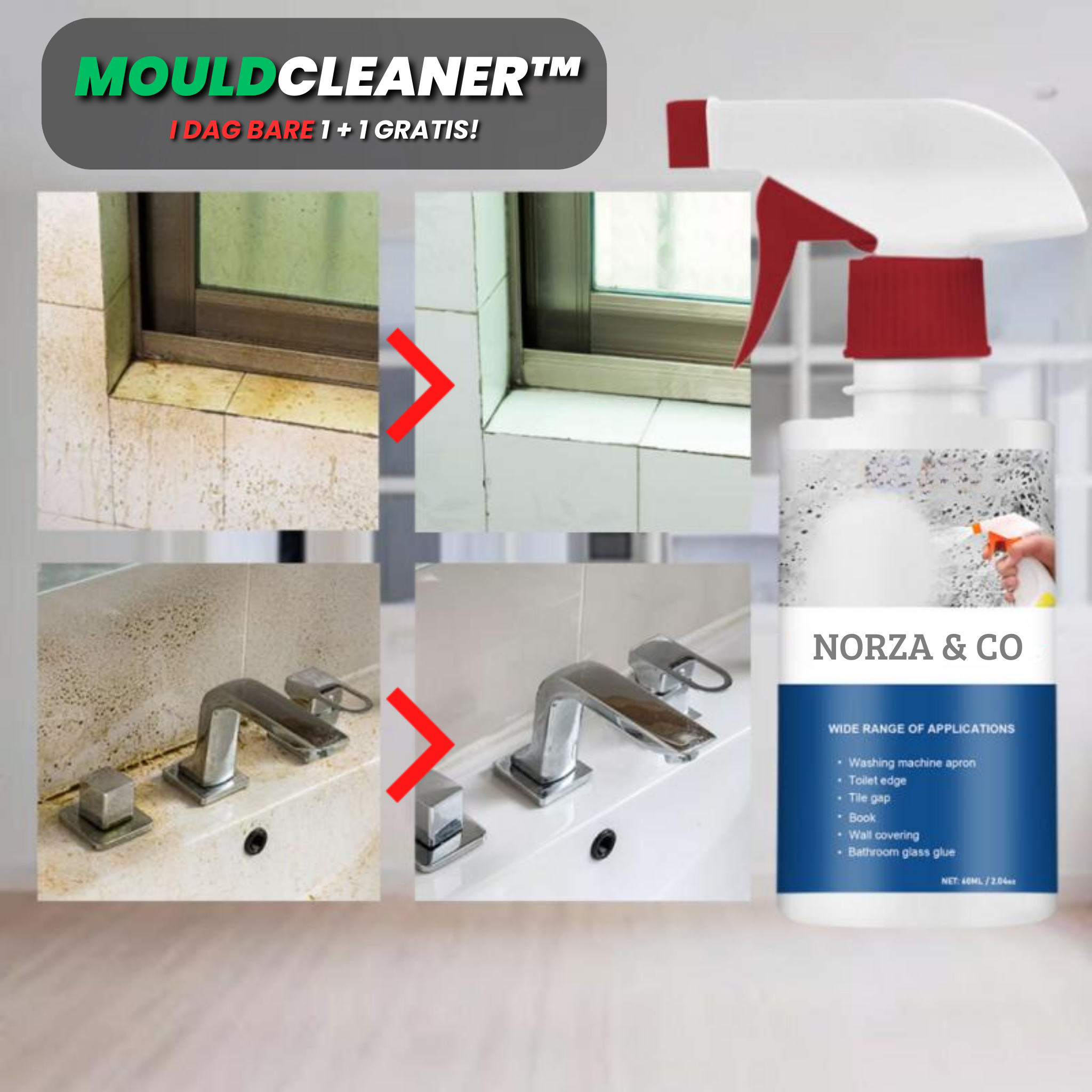 MouldCleaner™ | Trygt og rent hjem