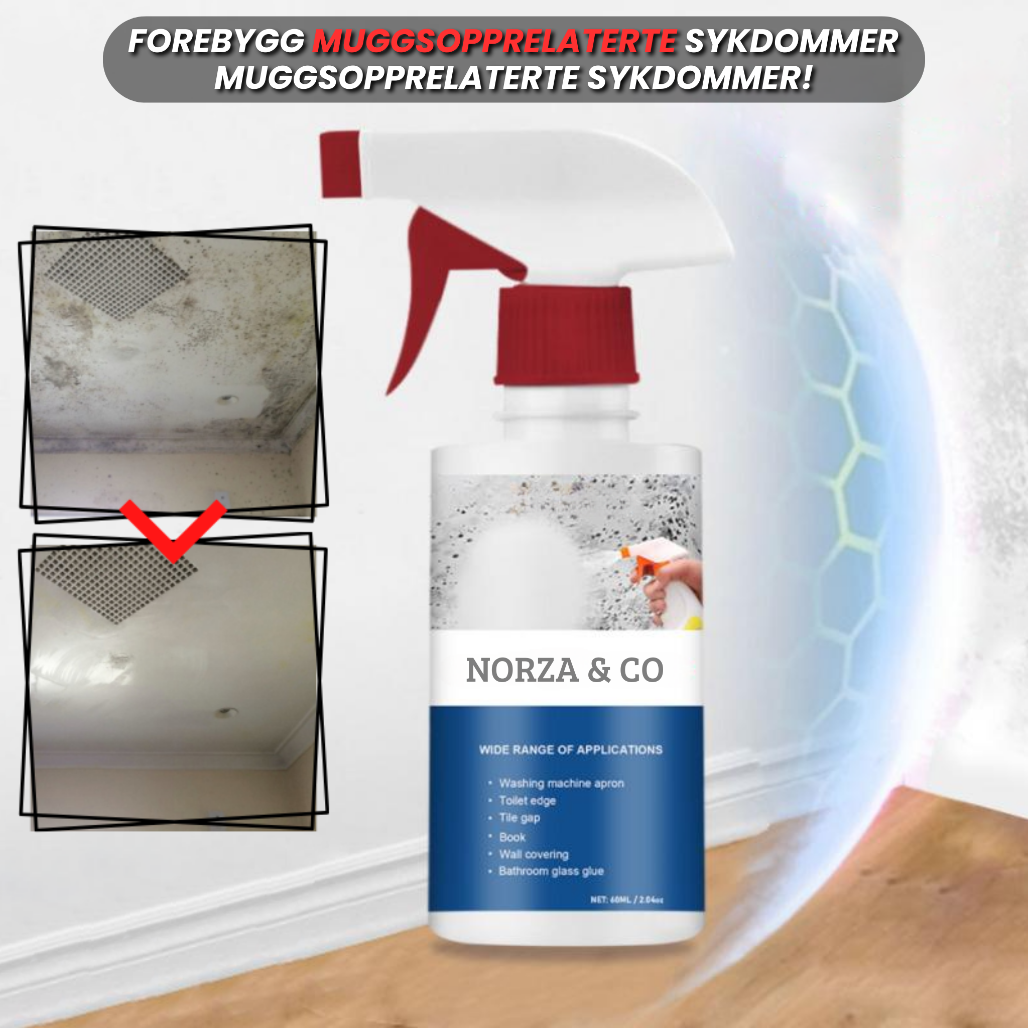 MouldCleaner™ | Trygt og rent hjem