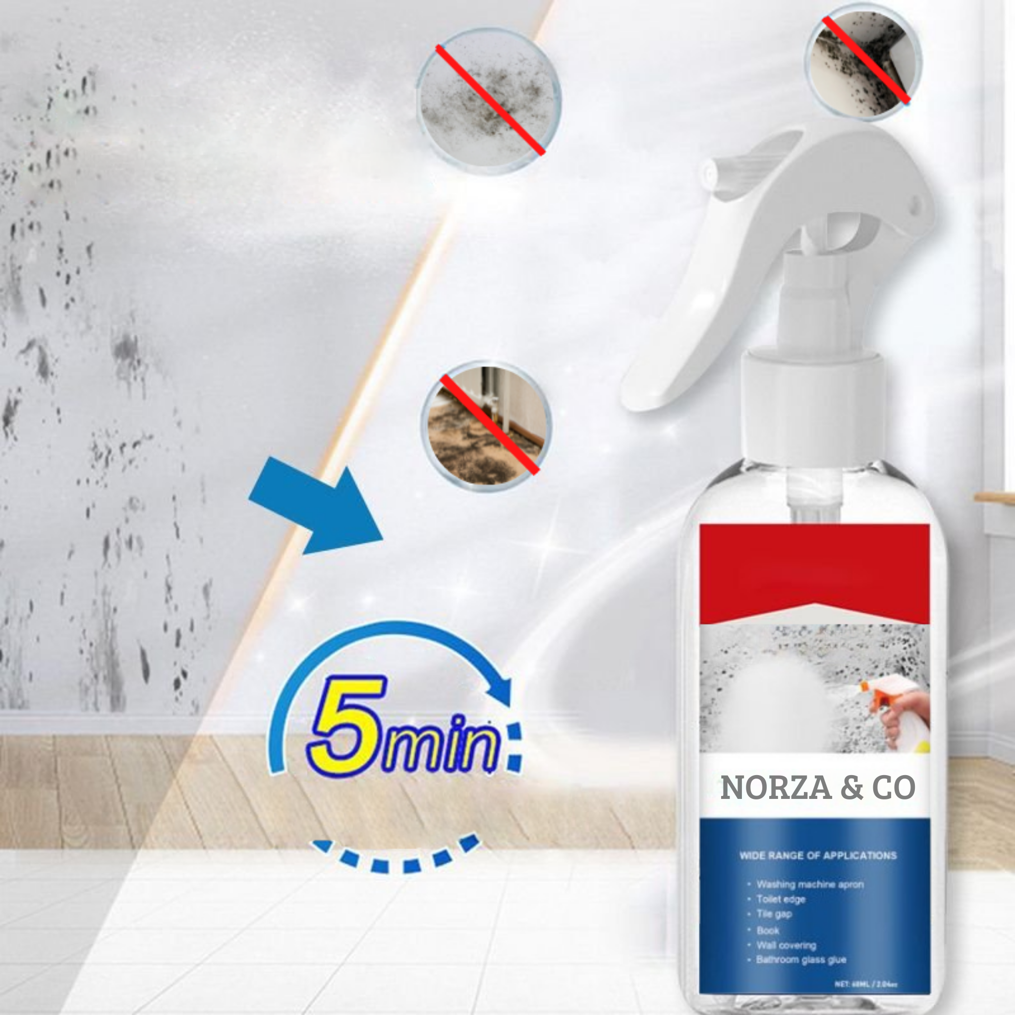 MouldCleaner™ | Trygt og rent hjem