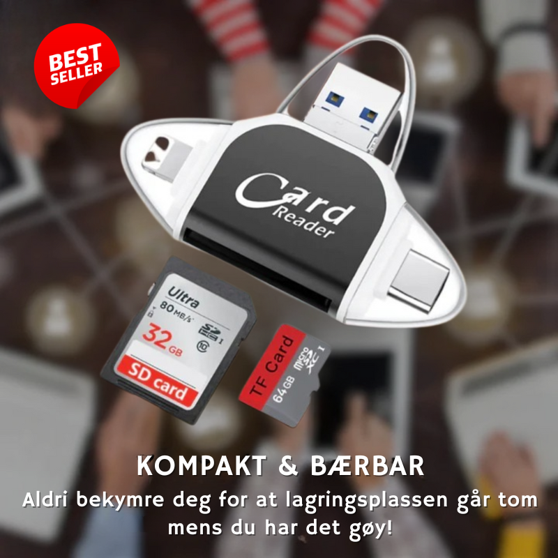 CardReader™ | Fotos enkelt overført!