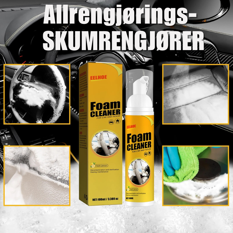 FoamSpray™ | Automatisk direkte ren!