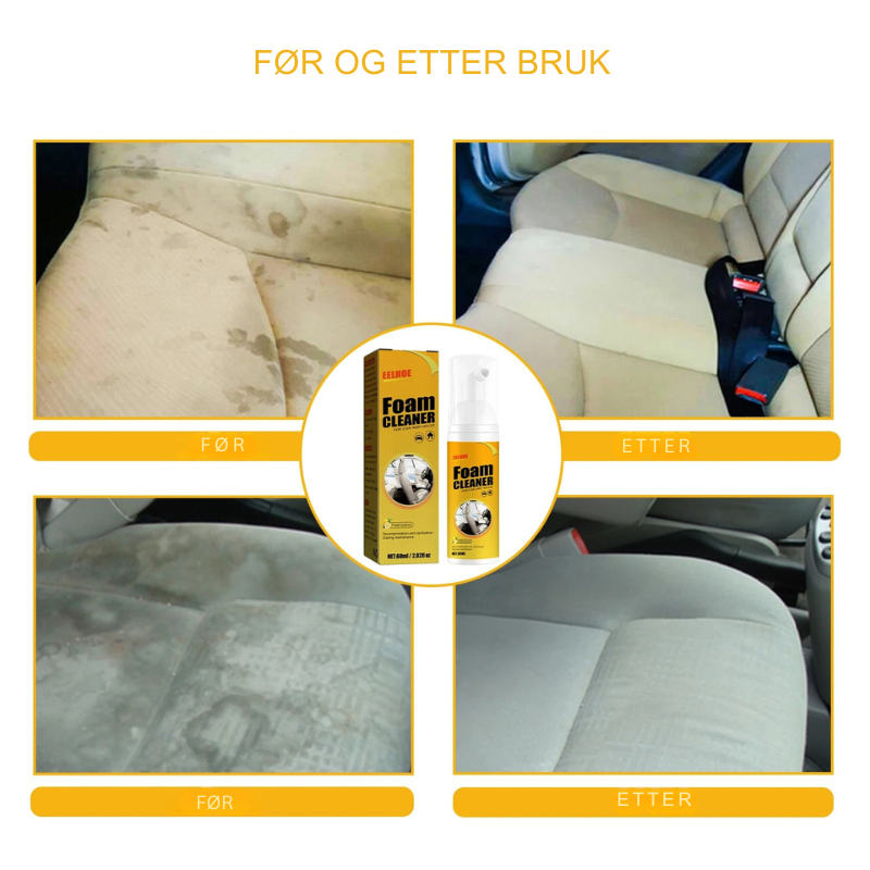 FoamSpray™ | Automatisk direkte ren!